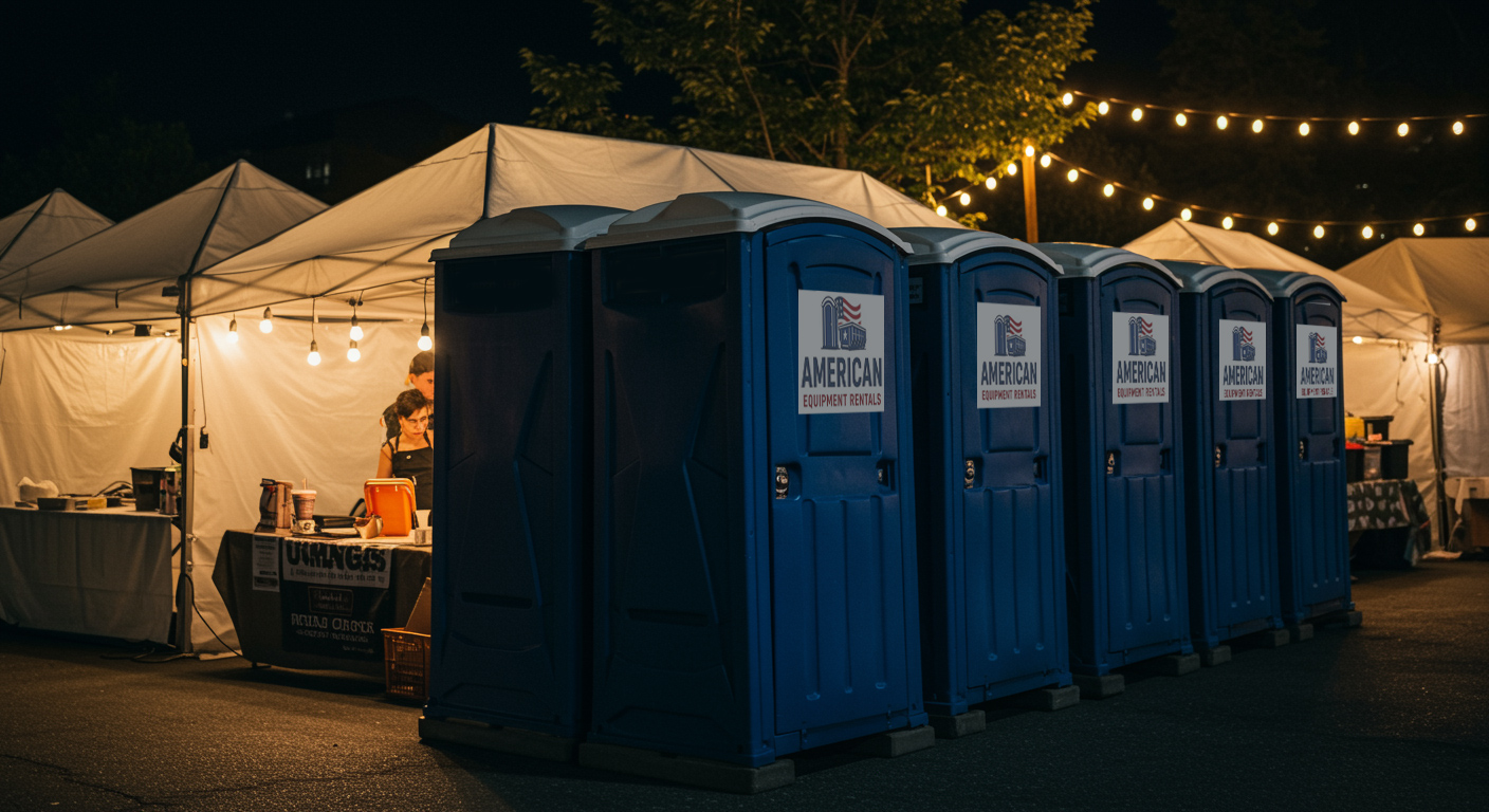 portable toilet rentals for Northwest Arkansas