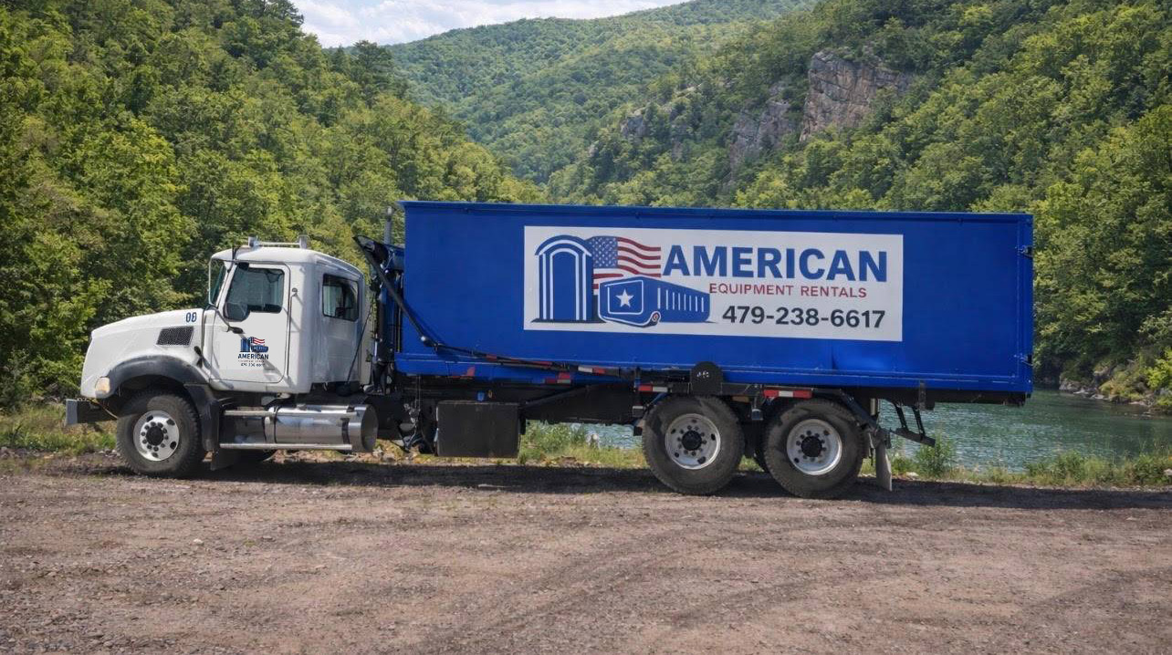 American Equipment Rentals home page truck