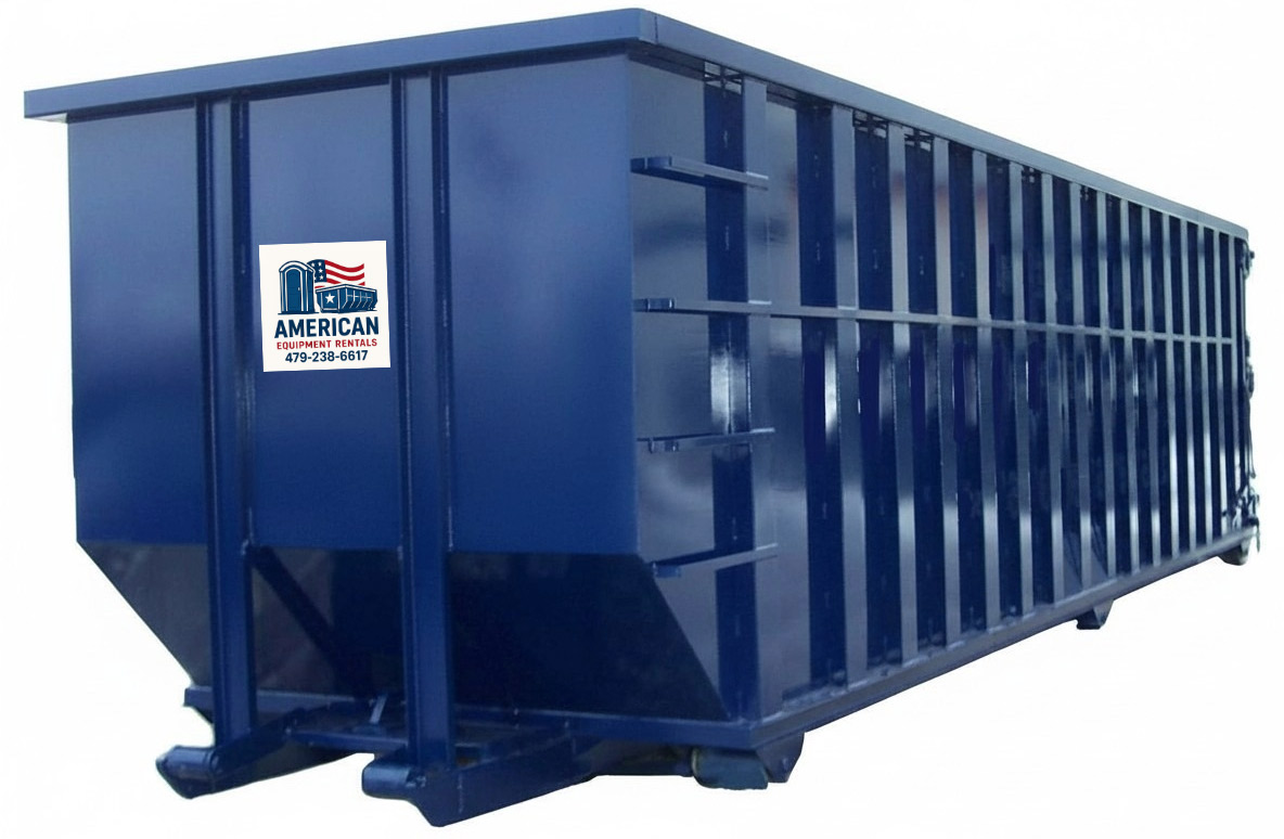 American Equipment roll-off dumpster rental